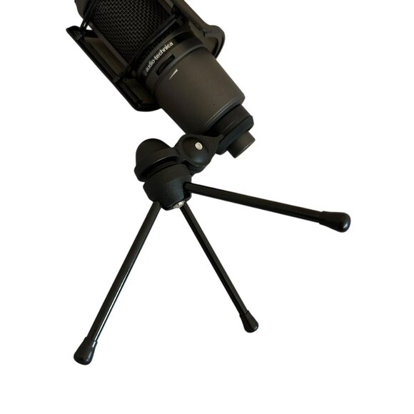 Audio-Technica Cardioid Condenser USB Microphone AT2020USBi + Stand Pop Guard - Picture 8 of 12